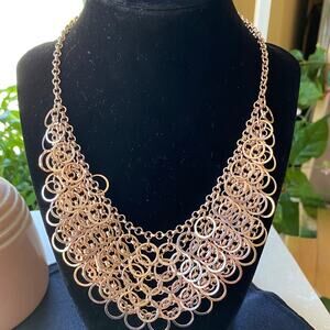 Hush Necklace Set Rose Gold Tone